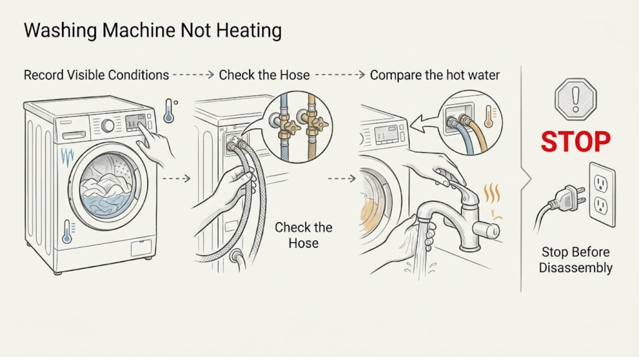 Washing Machine Not Heating