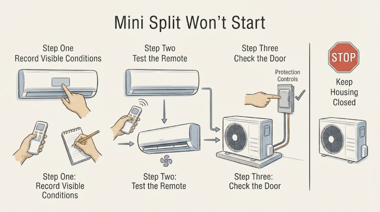 Mini Split Won't Start