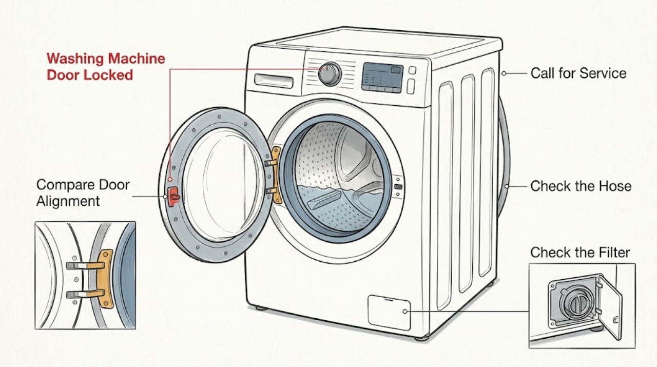 Washing Machine Door Locked