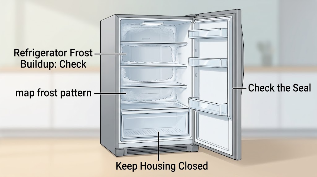 Refrigerator Frost Buildup: Check
