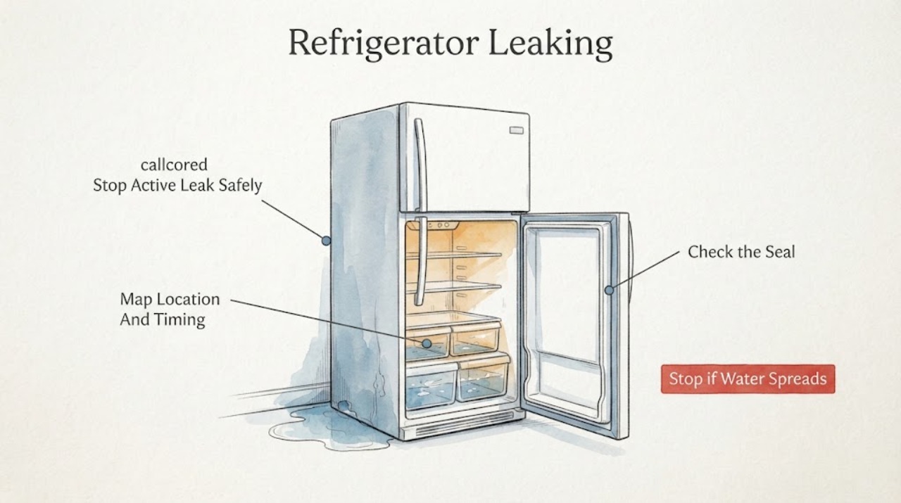 Refrigerator Leaking