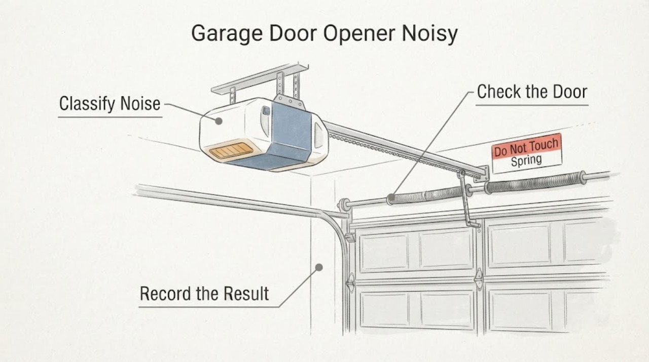 Garage Door Opener Noisy