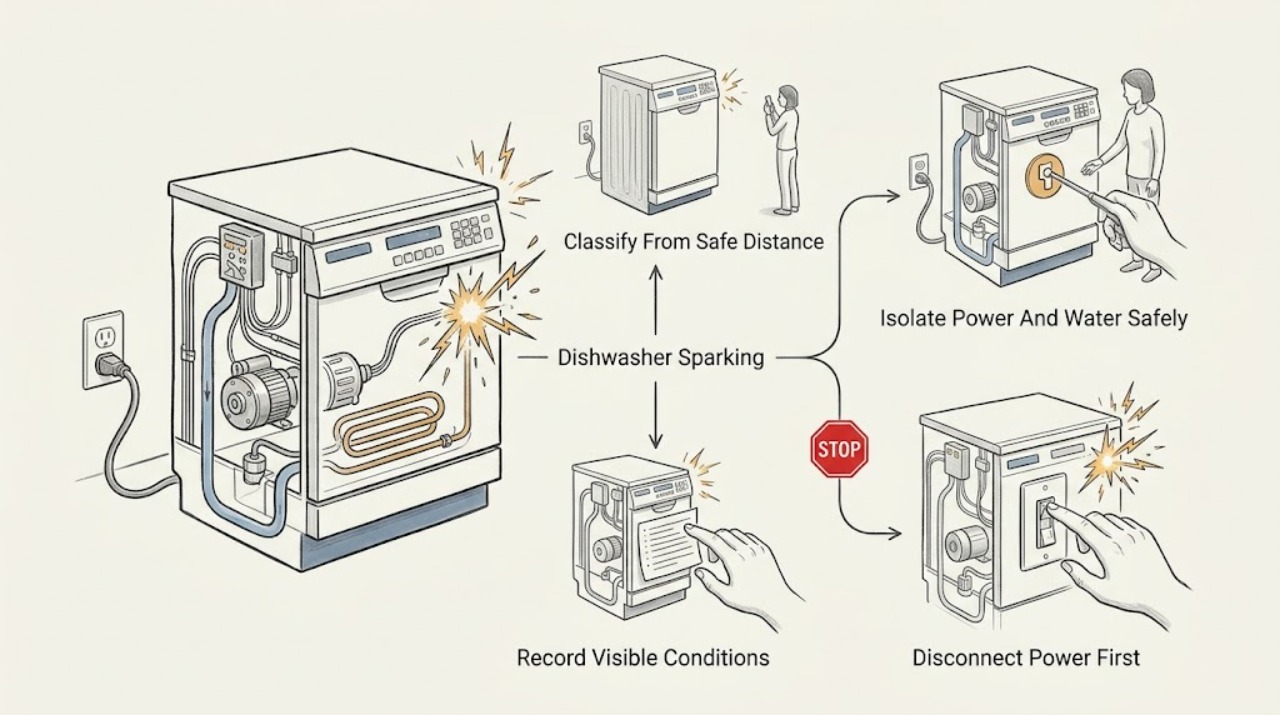 Dishwasher Sparking