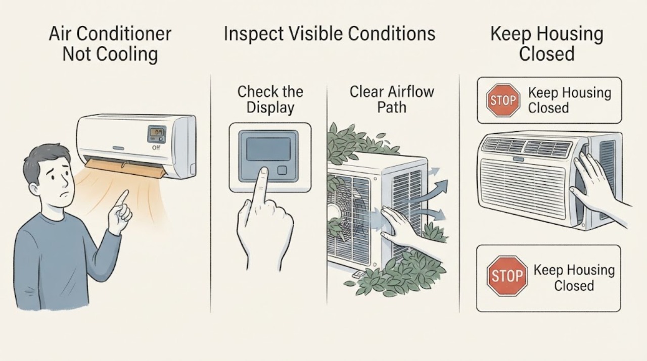 Air Conditioner Not Cooling