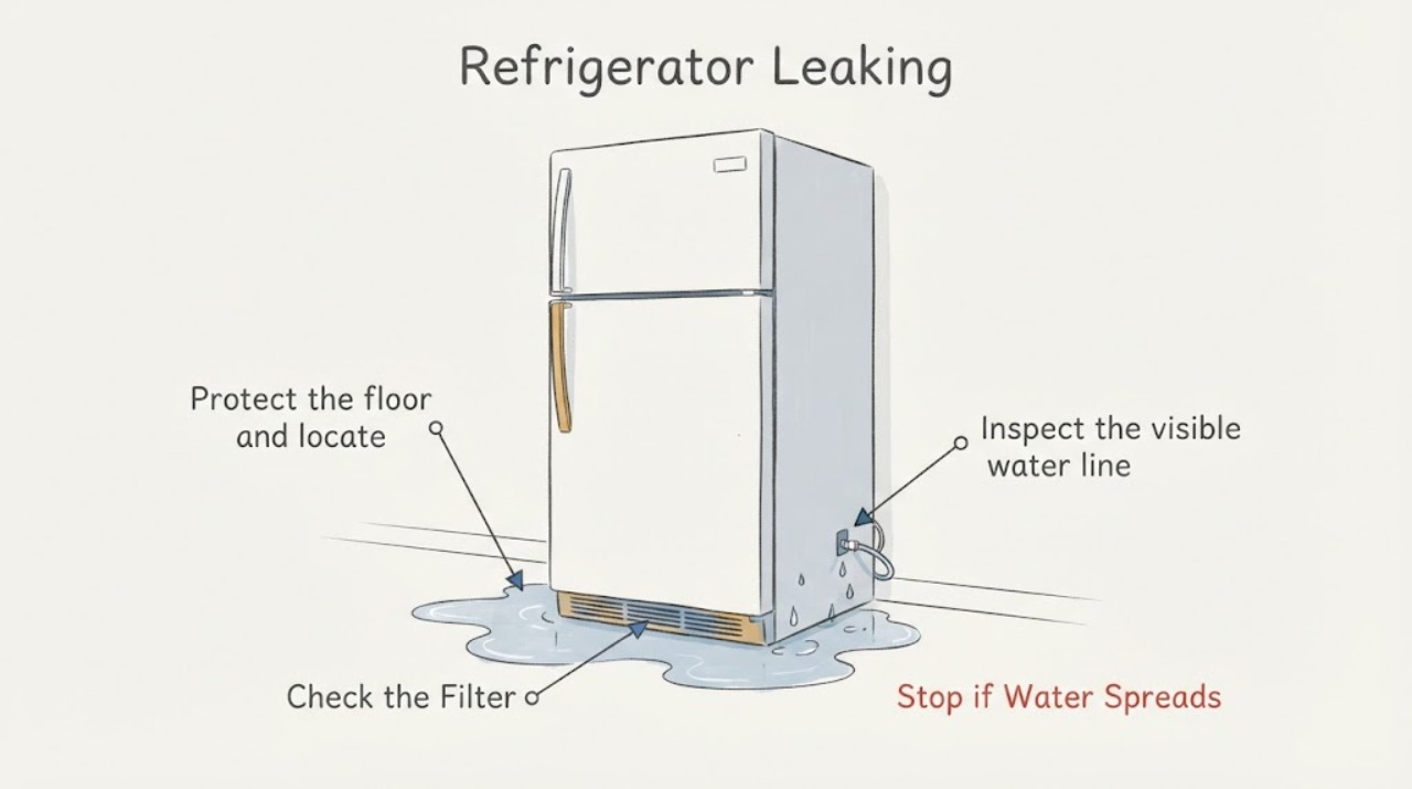 Refrigerator Leaking