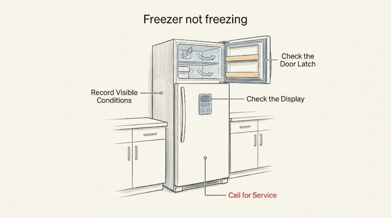 Freezer not freezing