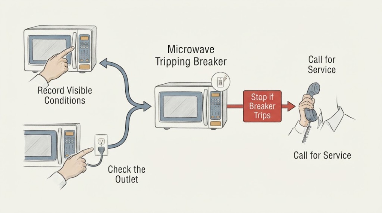 Microwave Tripping Breaker