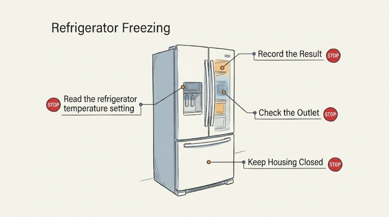 Refrigerator Freezing