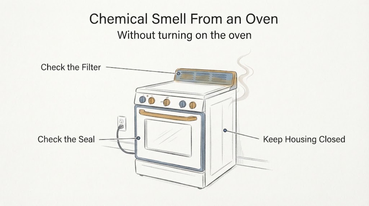 Chemical Smell From an Oven