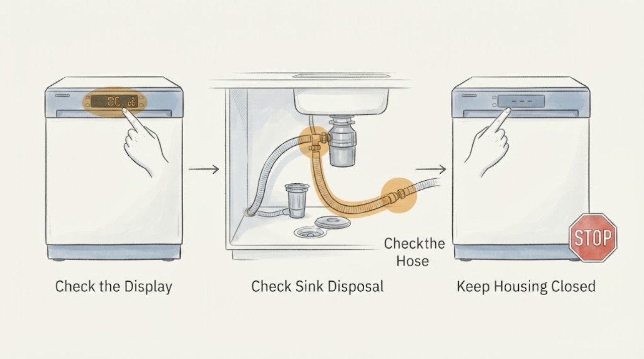 Dishwasher OC Error and Not