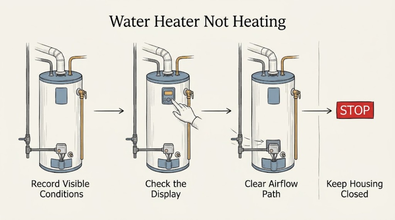 Water Heater Not Heating