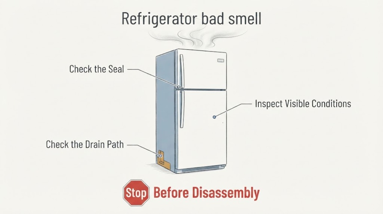 Refrigerator bad smell
