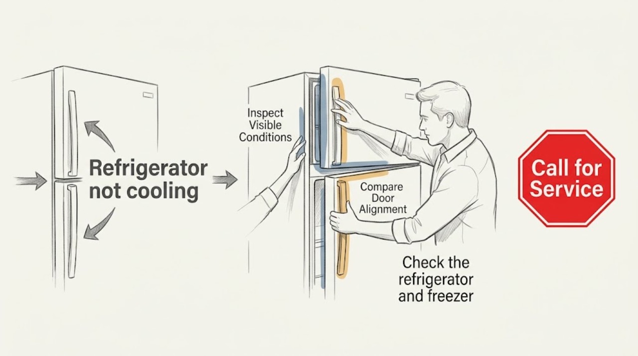 Refrigerator not cooling