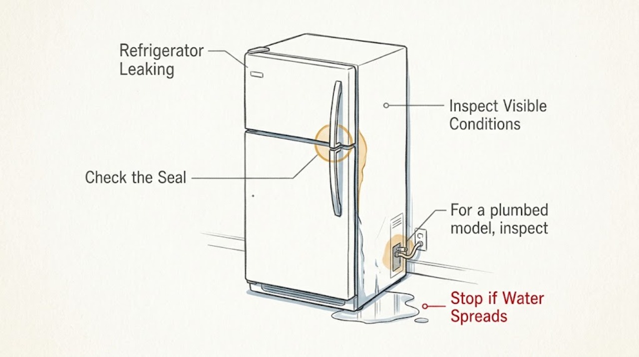 Refrigerator Leaking