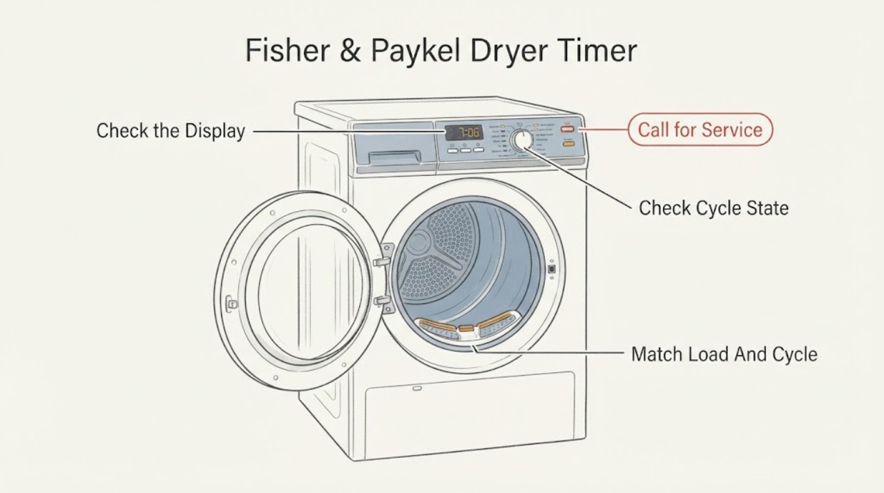 Fisher & Paykel Dryer Timer