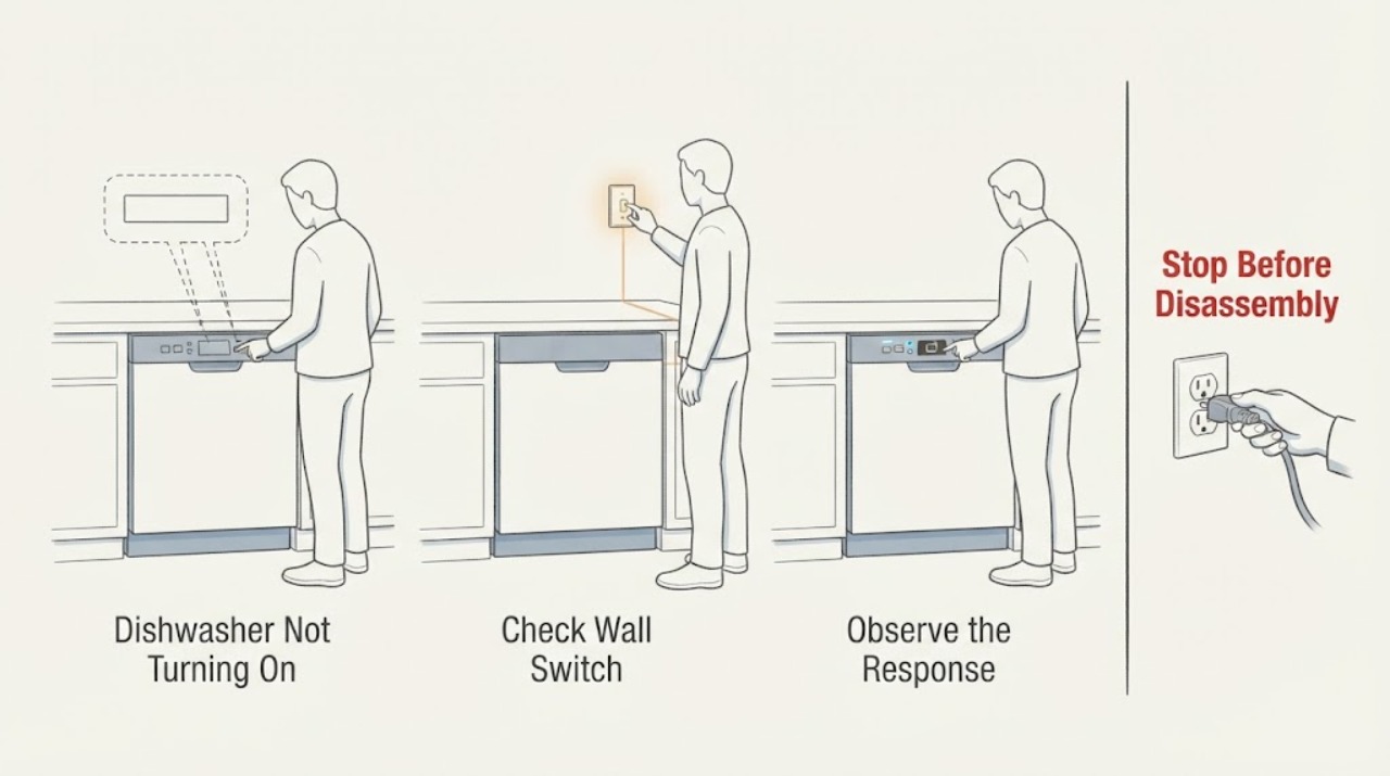 Dishwasher Not Turning On