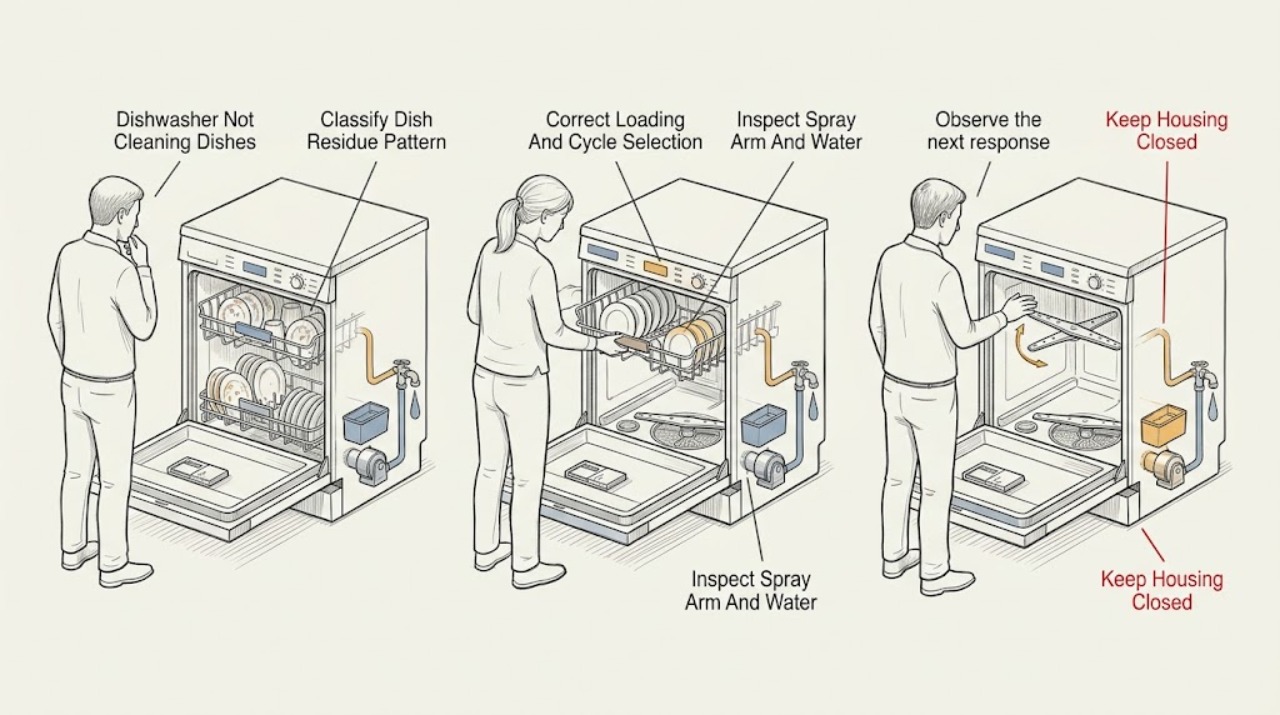 Dishwasher Not Cleaning Dishes