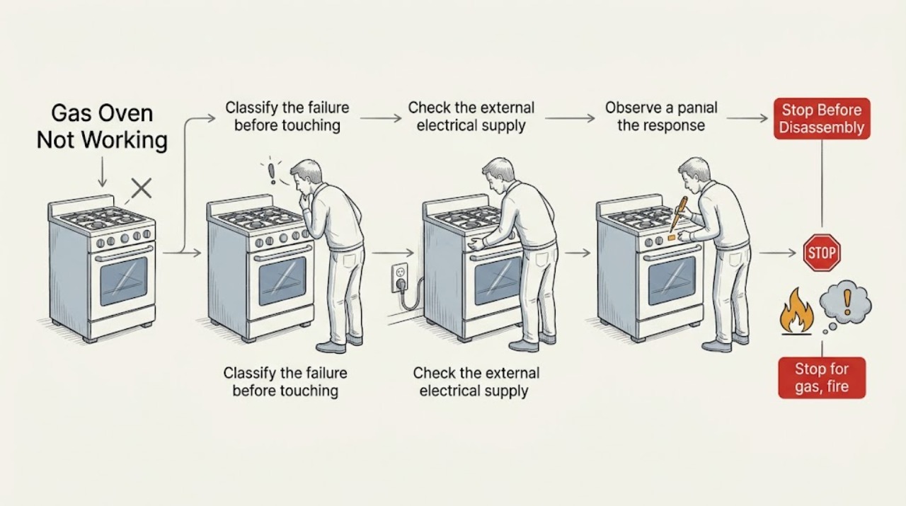 Gas Oven Not Working