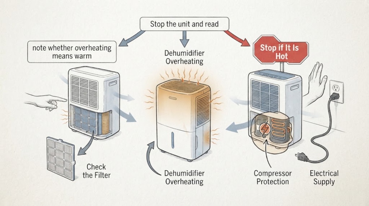 Dehumidifier Overheating