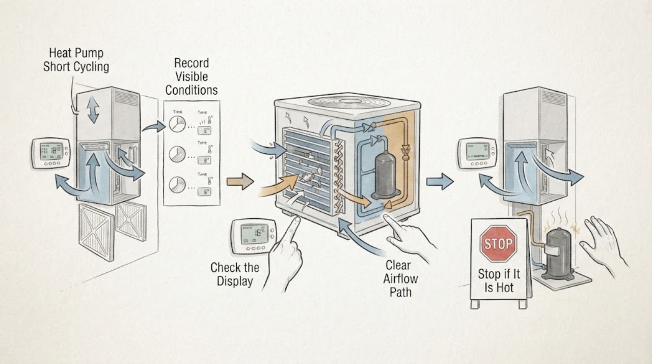 Heat Pump Short Cycling