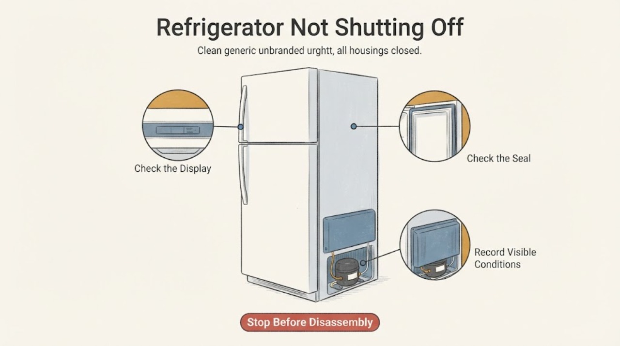Refrigerator Not Shutting Off |