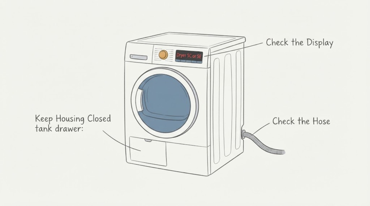 Dryer 5C or 5E
