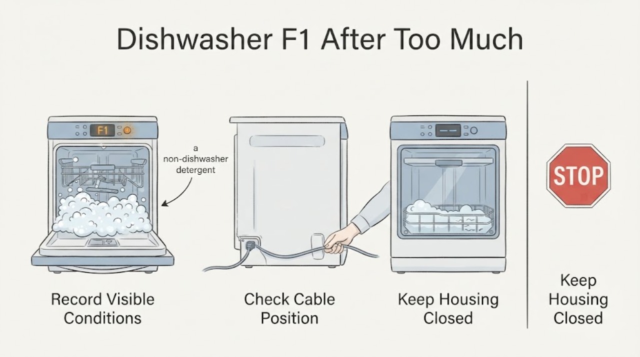 Dishwasher F1 After Too Much