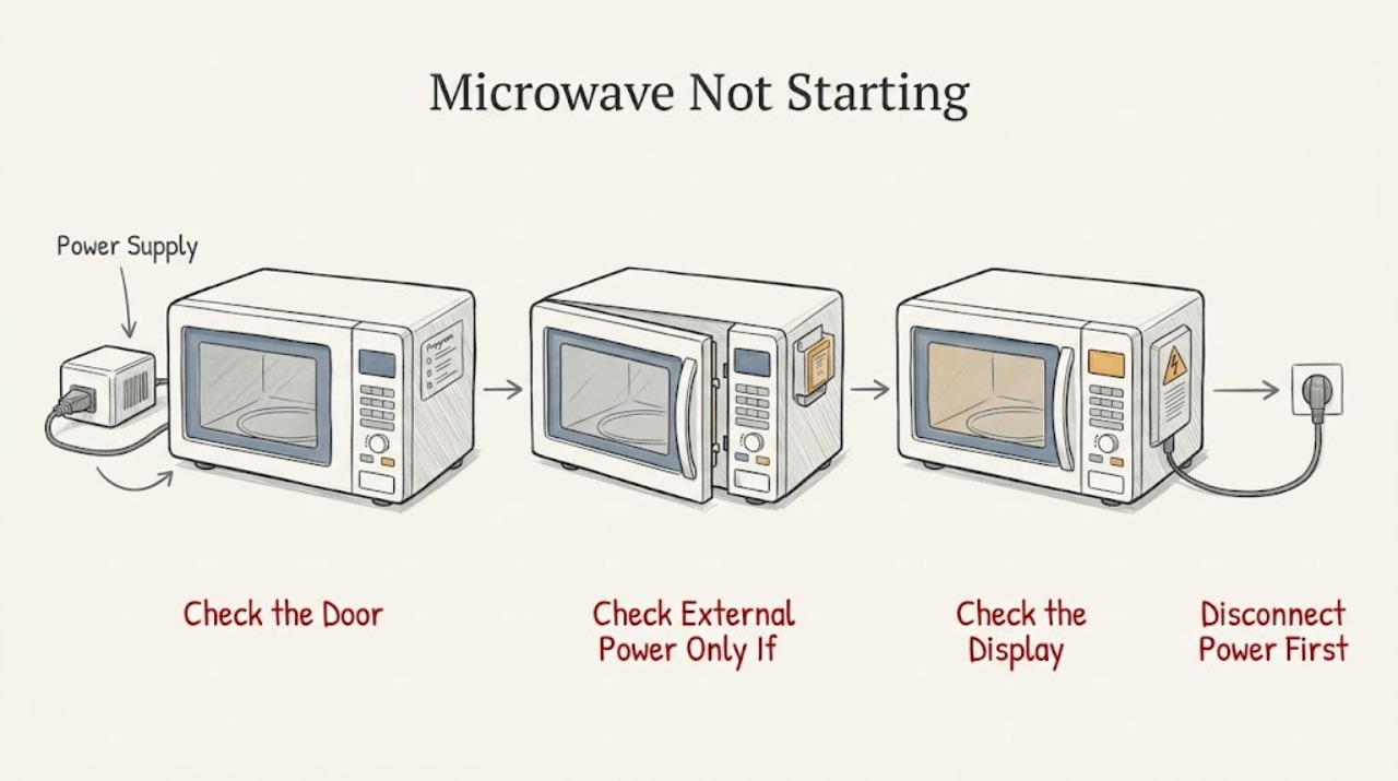 Microwave Not Starting