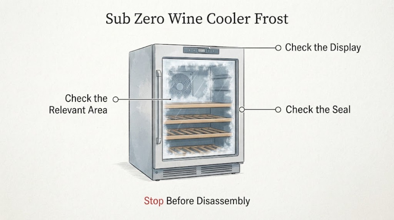 Sub Zero Wine Cooler Frost