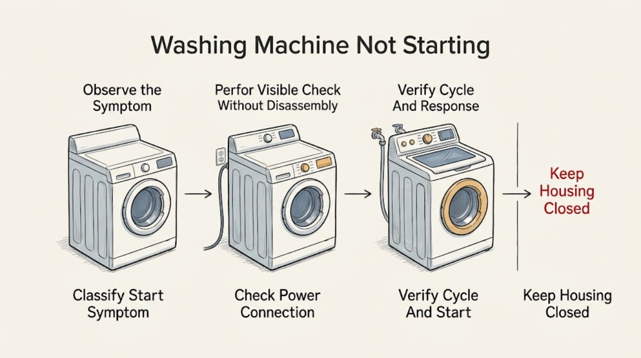 Washing Machine Not Starting