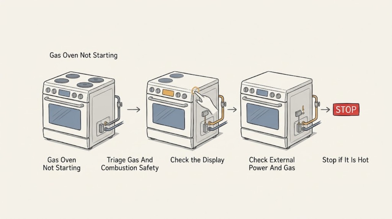 Gas Oven Not Starting
