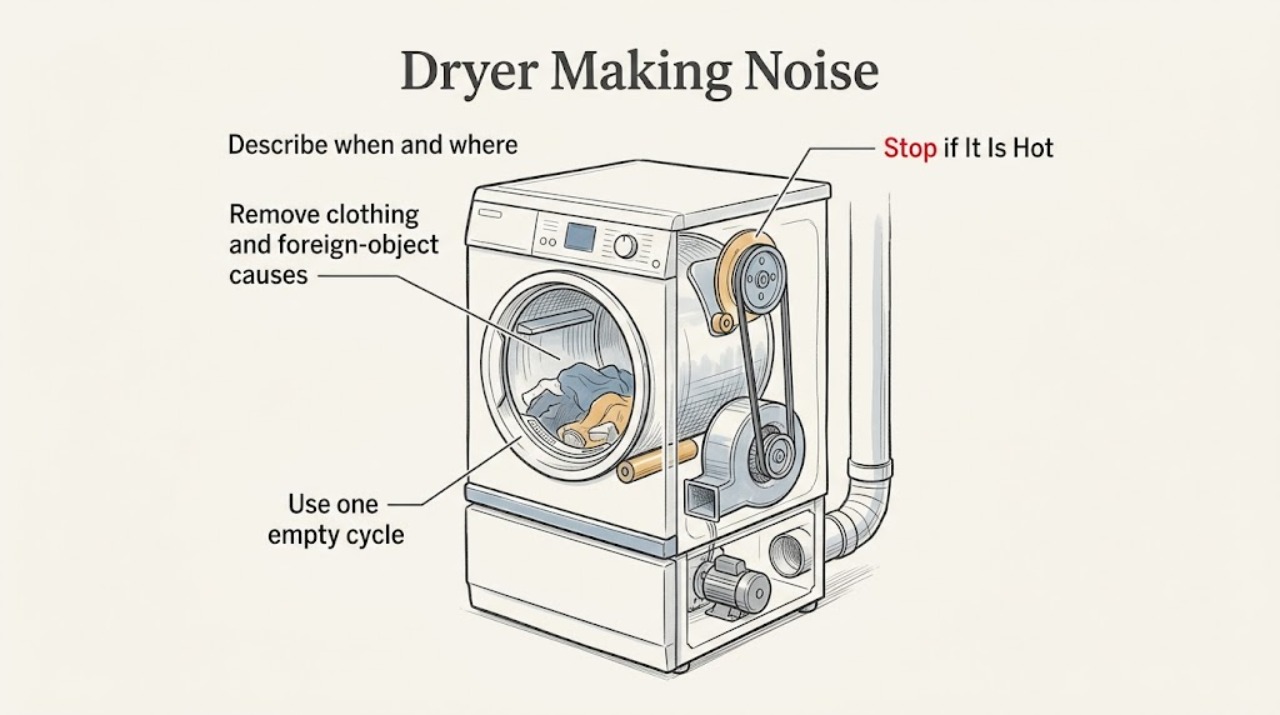 Dryer Making Noise