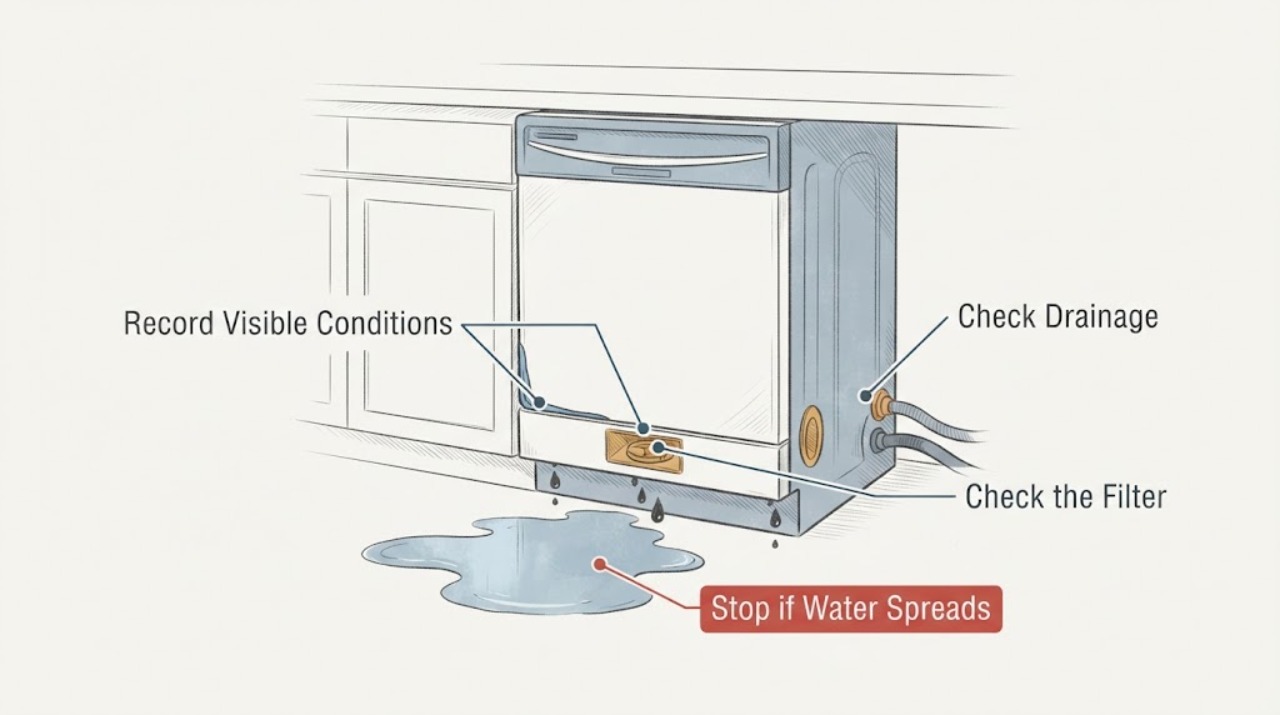 Dishwasher Leaking