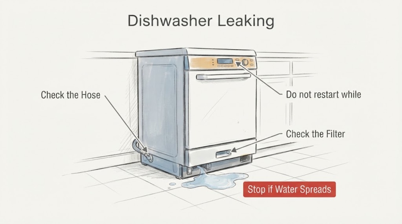 Dishwasher Leaking