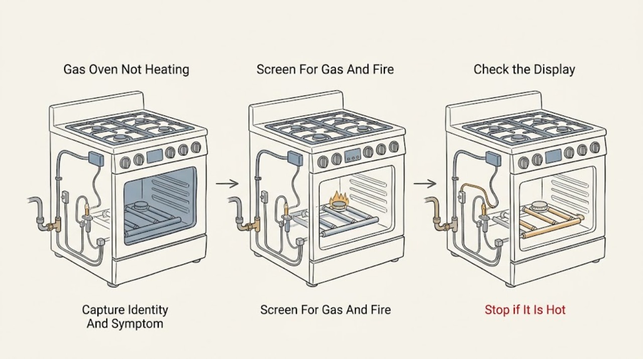 Gas Oven Not Heating