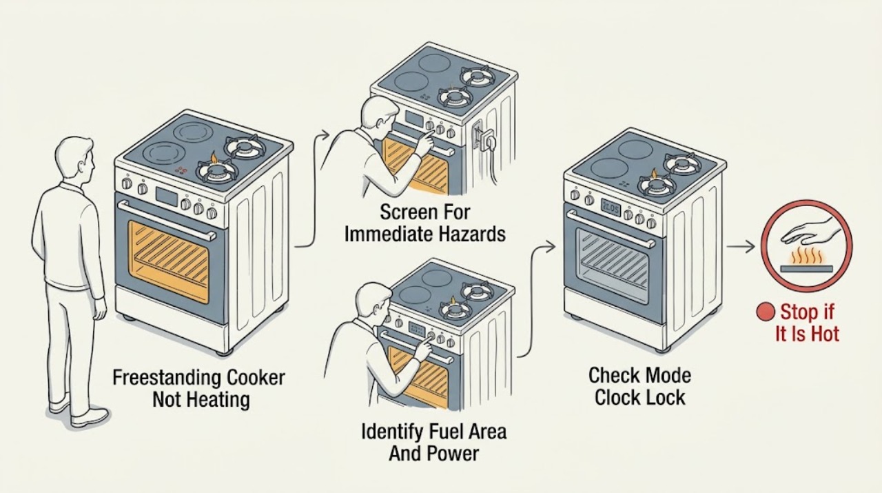Freestanding Cooker Not Heating