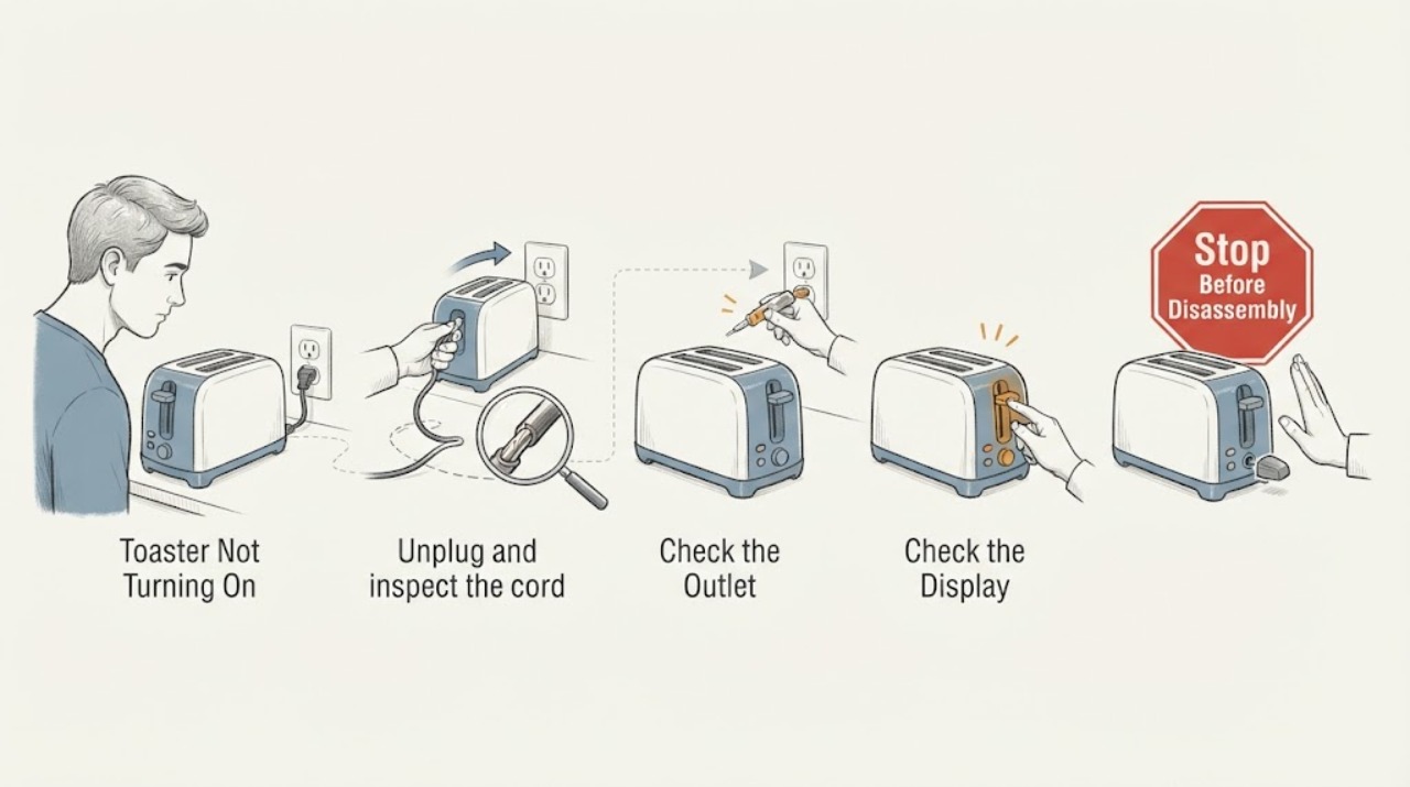Toaster Not Turning On