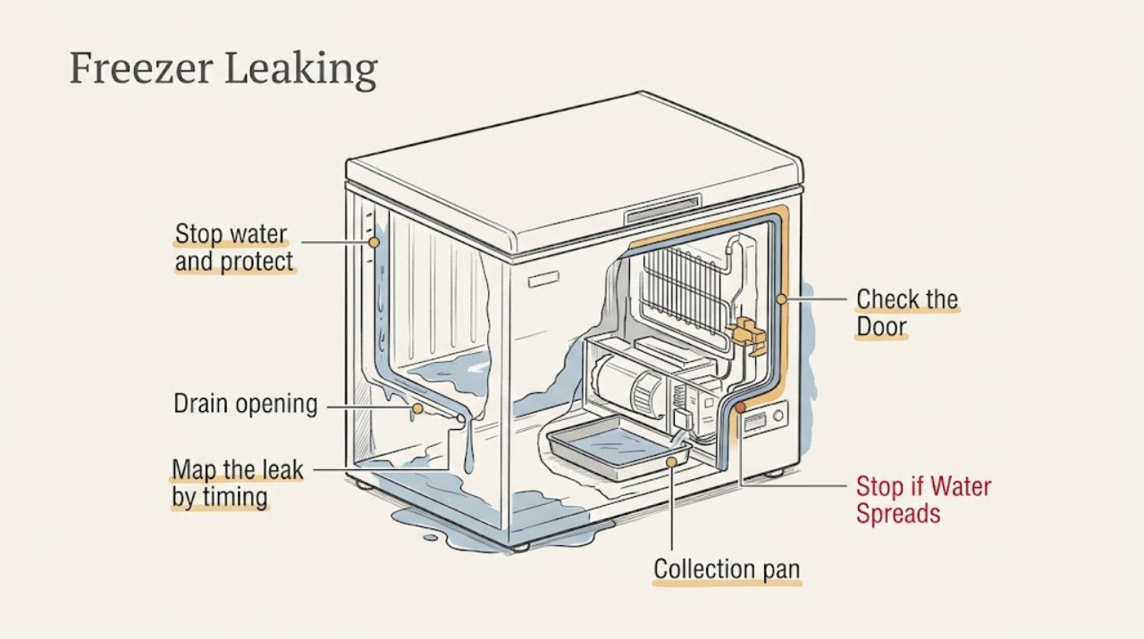 Freezer Leaking