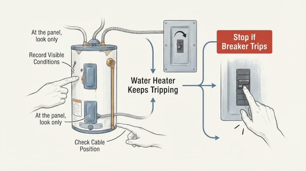 Water Heater Keeps Tripping