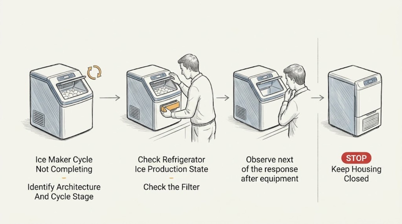 Ice Maker Cycle Not Completing