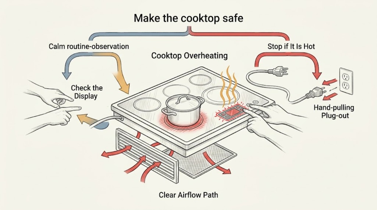 Cooktop Overheating