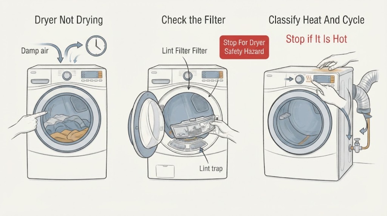 Dryer Not Drying