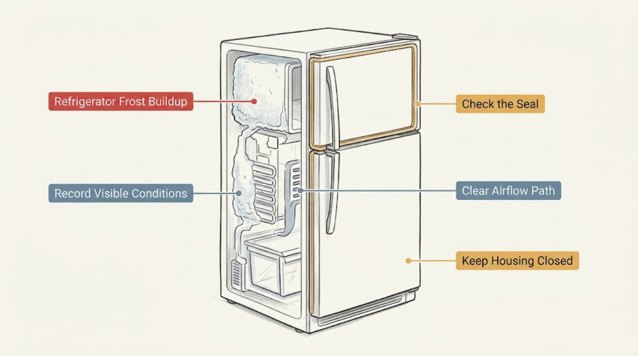 Refrigerator Frost Buildup