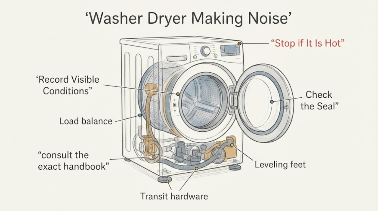 Washer Dryer Making Noise