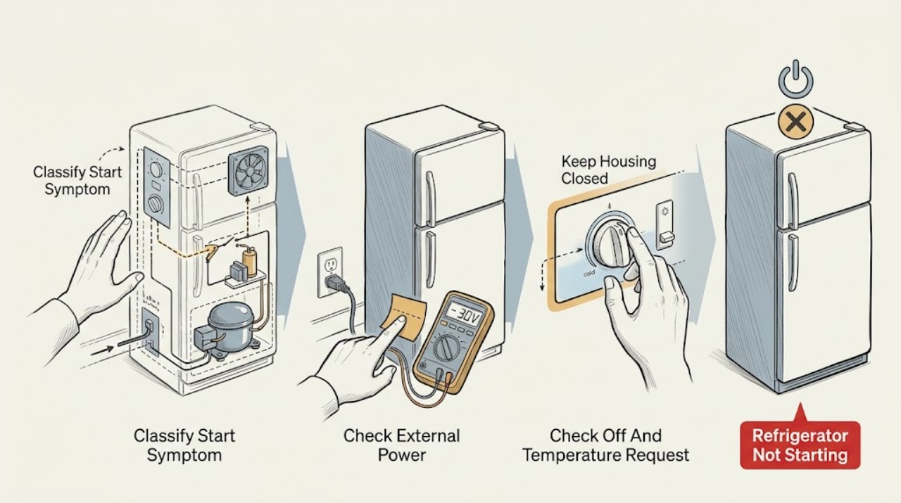 Refrigerator Not Starting