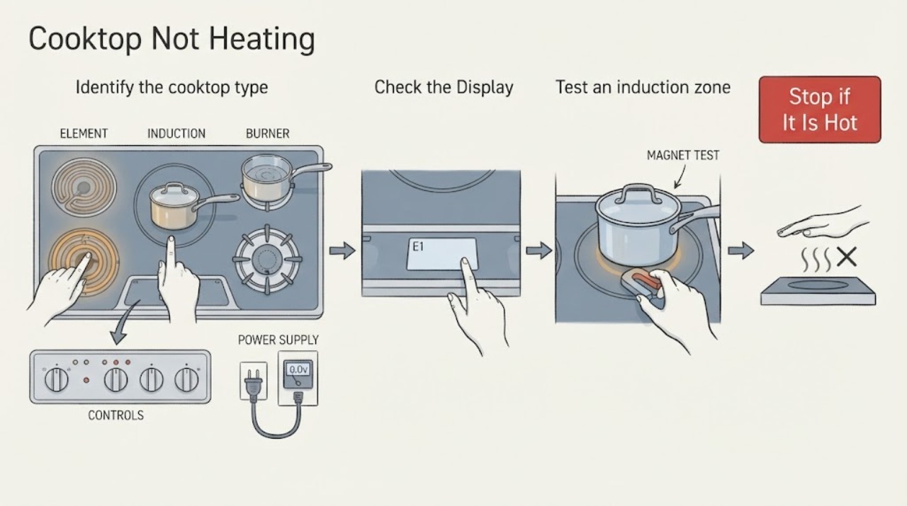 Cooktop Not Heating