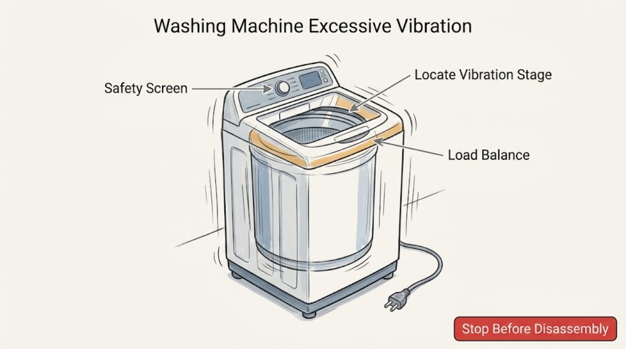 Washing Machine Excessive Vibration