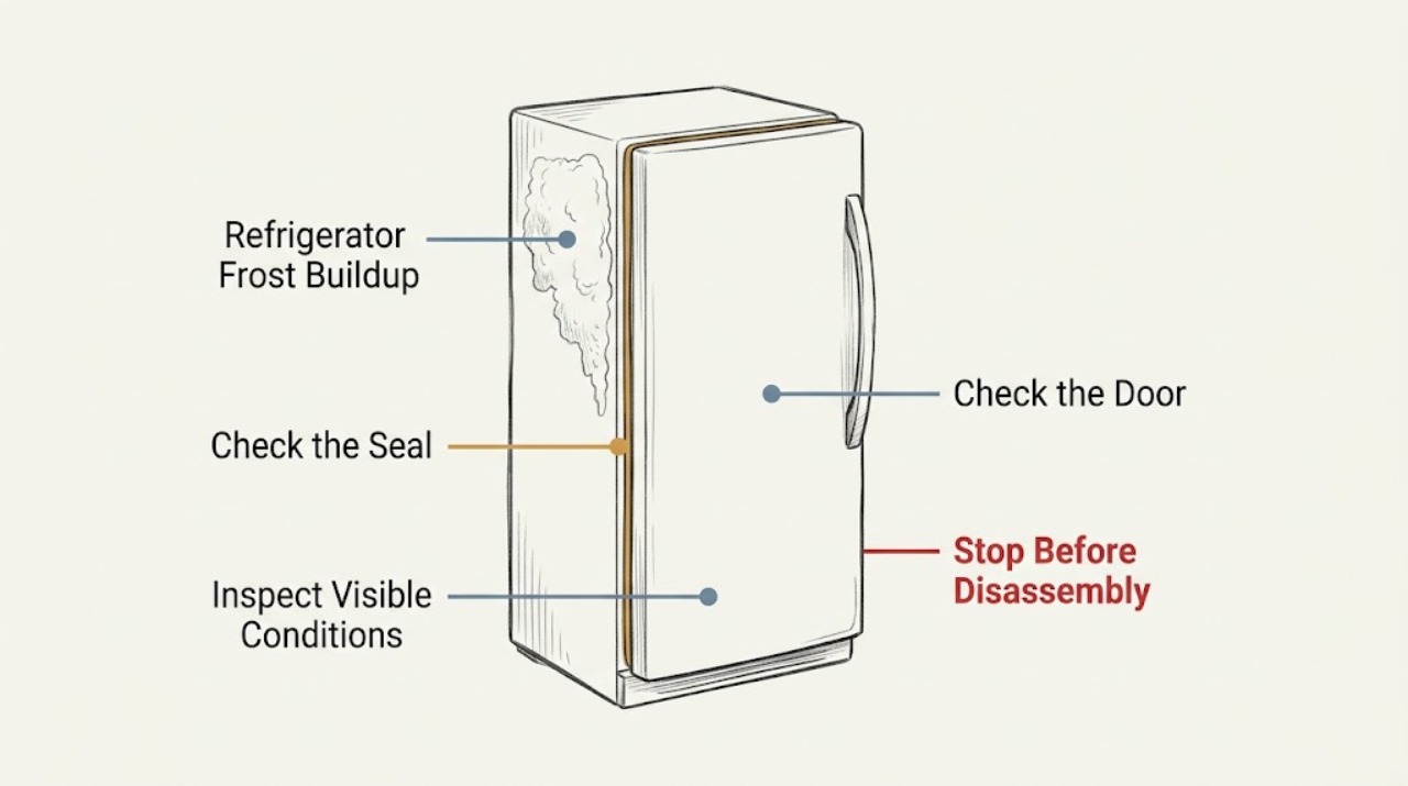 Refrigerator Frost Buildup