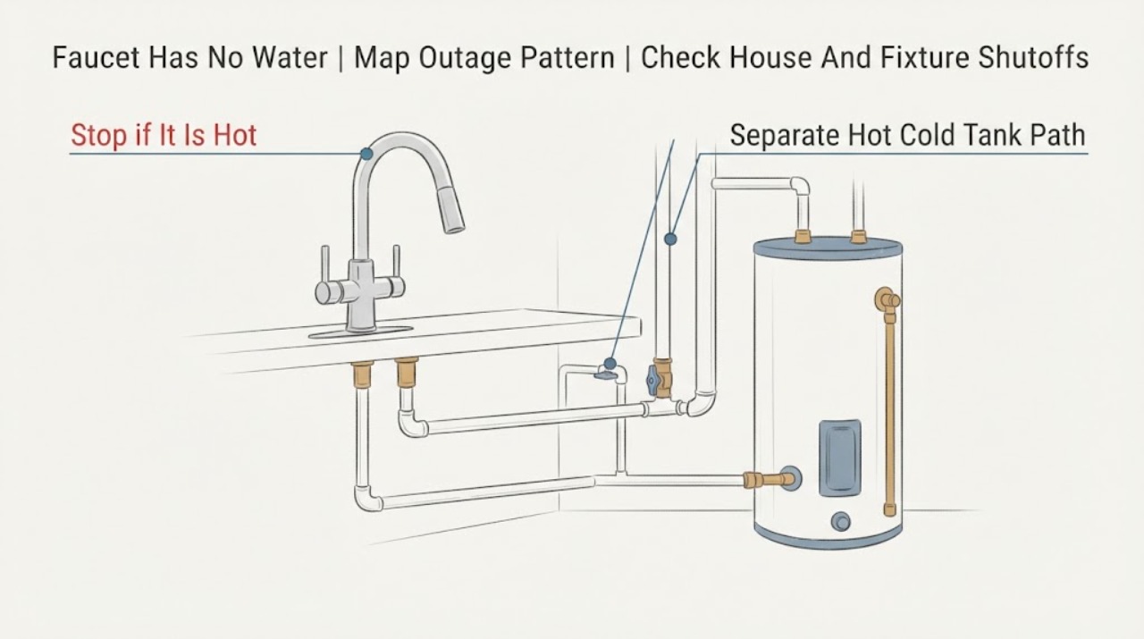 Faucet Has No Water