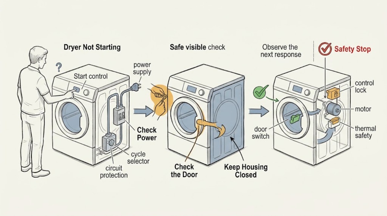 Dryer Not Starting
